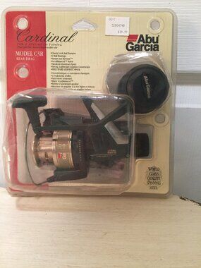 Abu Garcia Cardinal C3R Spinning Reel Gear Ratio 5.2:1 Rear Drag New In Package